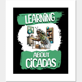 Cicadas Nature's comeback kid funny Posters and Art